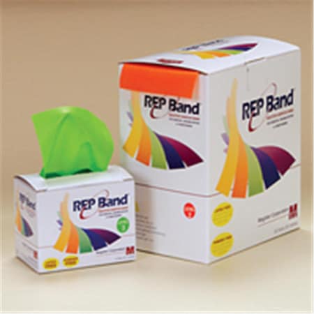Ball Dynamics International Ball Dynamics REP Band Latex Free Exercise Bands - Orange - Light BA39308